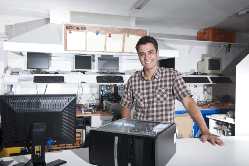 Computer Repair Shop Image